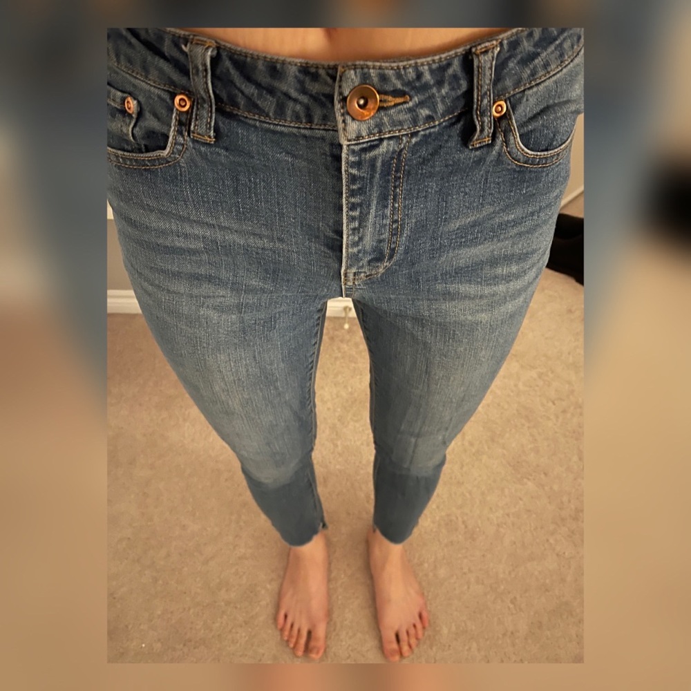 High rise jeans